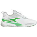 Puma GS-Fast Spikeless Waterproof Shoes - White/Light Grey/Green