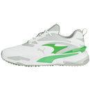 Puma GS-Fast Spikeless Waterproof Shoes - White/Light Grey/Green