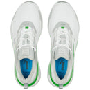 Puma GS-Fast Spikeless Waterproof Shoes - White/Light Grey/Green