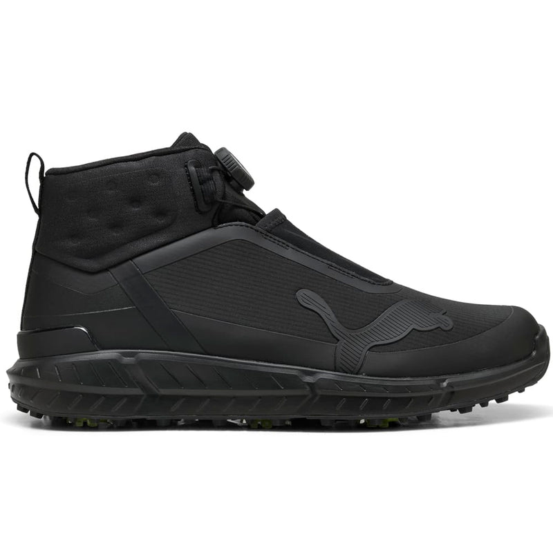 Puma Ignite Elevate Waterproof Spiked Boot - Puma Black