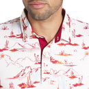 Puma MATTR Bushland Polo Shirt - Warm White/Silver Sky