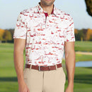 Puma MATTR Bushland Polo Shirt - Warm White/Silver Sky