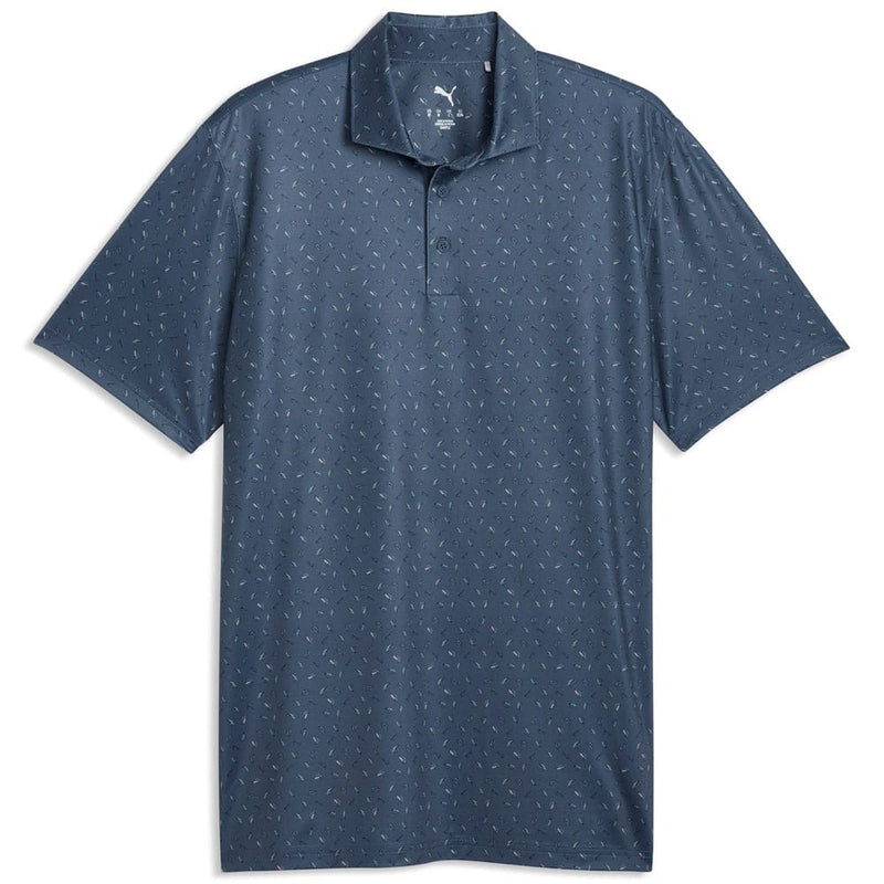 Puma MATTR Fly Polo Shirt - Dark Indigo