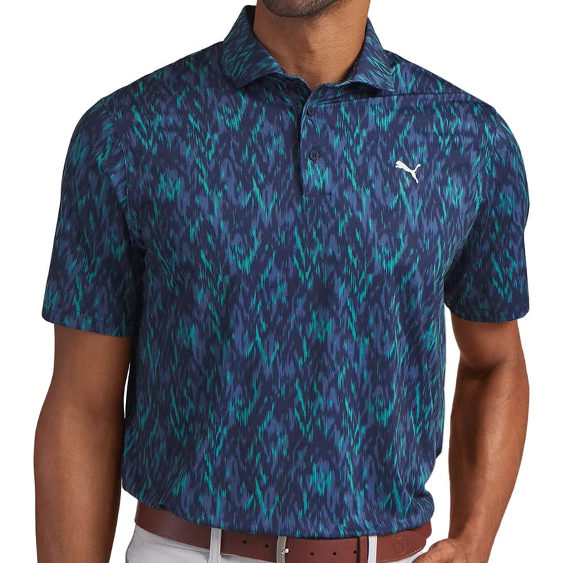 Puma MATTR Northern Lights Polo Shirt - Deep Navy
