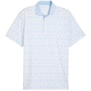 Puma MATTR Ornamental Polo Shirt - White Glow/Haute Tropic
