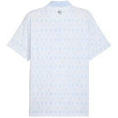 Puma MATTR Ornamental Polo Shirt - White Glow/Haute Tropic