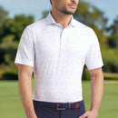 Puma MATTR Ornamental Polo Shirt - White Glow/Haute Tropic