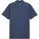 Puma MATTR Port Polo Shirt - White Glow/Deep Navy