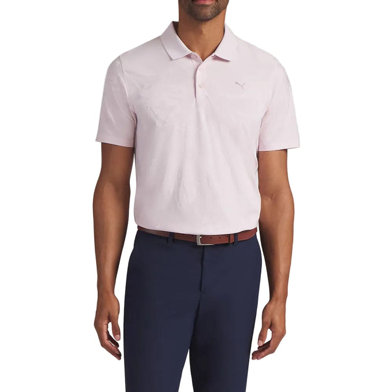 Puma MATTR Prima Bloom Polo Shirt - Powder Pink