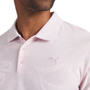 Puma MATTR Prima Bloom Polo Shirt - Powder Pink