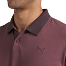 Puma Modalon Crafted Polo Shirt - Rich Cocoa/Puma Black