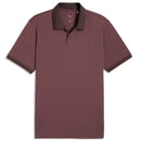 Puma Modalon Crafted Polo Shirt - Rich Cocoa/Puma Black
