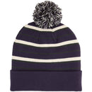 Puma Pom Beanie - Deep Navy/Alpine Snow