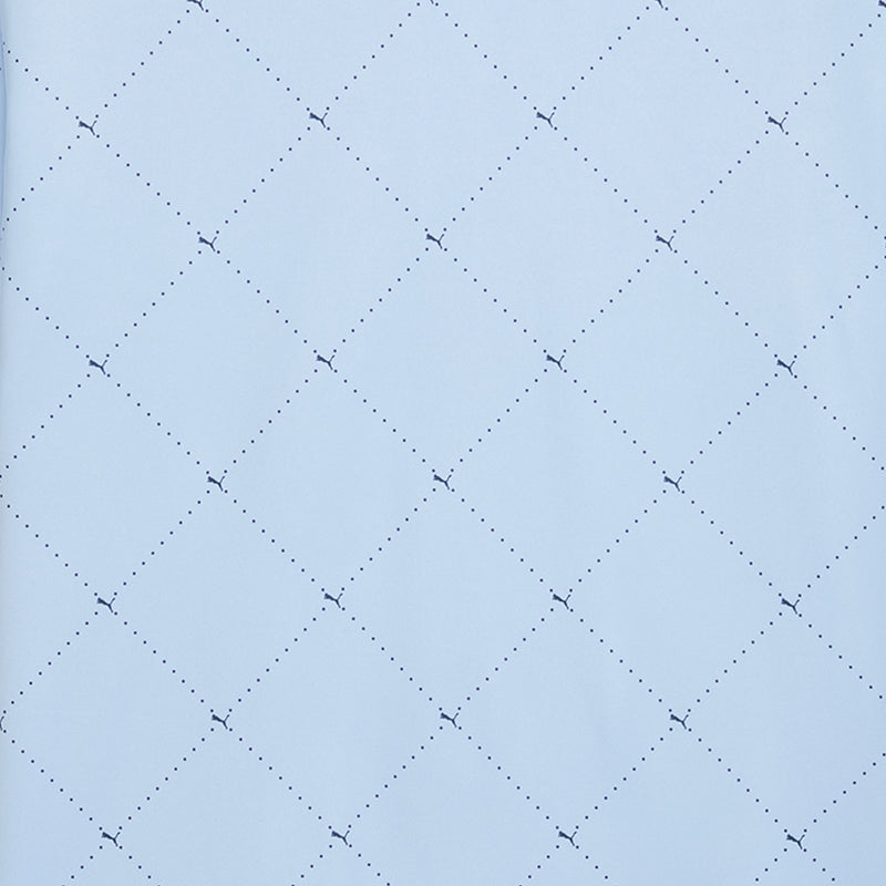 Puma Pure 2.0 Argyle Polo Shirt - Deep Navy/White Glow