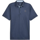 Puma Pure 2.0 Circle Cat Polo Shirt - Deep Navy/White Glow