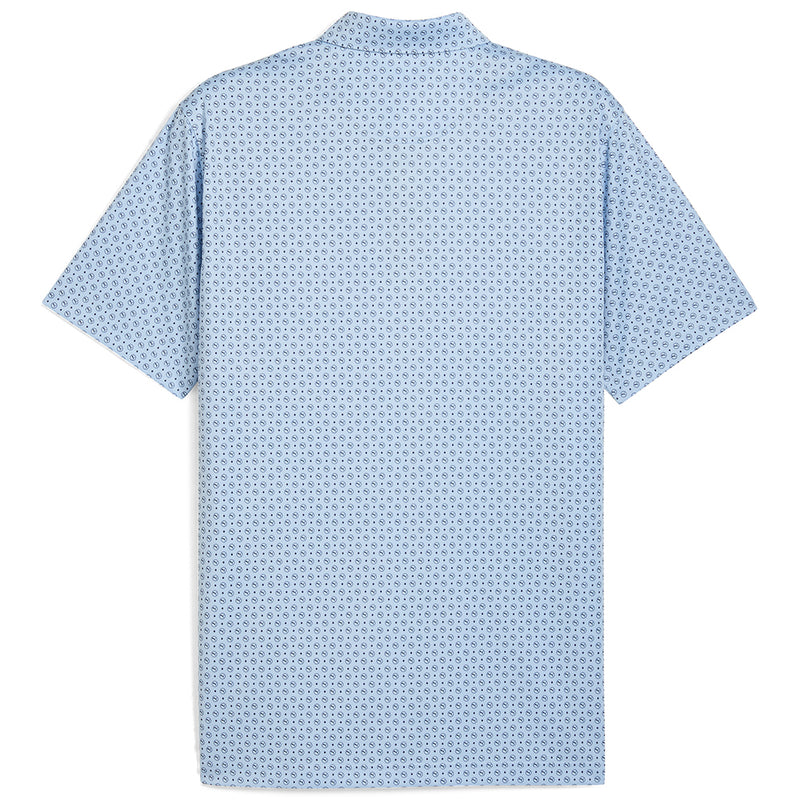 Puma Pure 2.0 Circle Cat Polo Shirt - Haute Tropic/Deep Navy