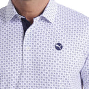Puma Pure 2.0 Circle Cat Polo Shirt - White Glow/Deep Navy