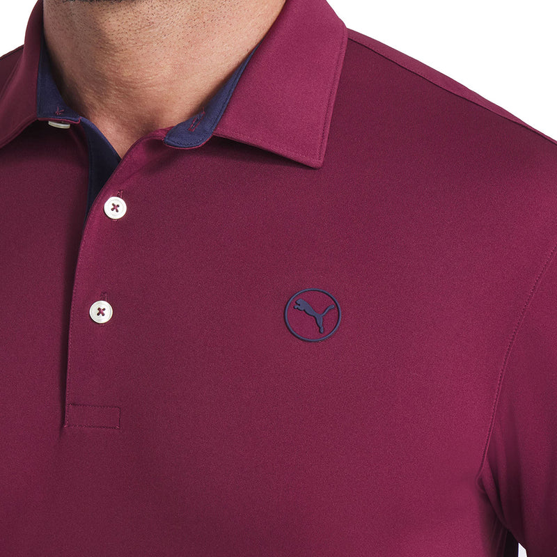 Puma Pure 2.0 Polo Shirt - Ruby Shimmer