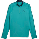 Puma Pure 3.0 1/4 Zip Pullover - Mint Tea/Puma Black