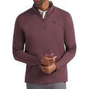 Puma Pure 3.0 1/4 Zip Pullover - Rich Cocoa/Puma Black