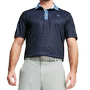 Puma Pure Geo Polo Shirt - Deep Navy/Zen Blue