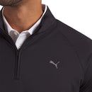 Puma Pure Grid 1/4 Zip Pullover - Puma Black