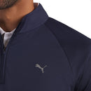 Puma Pure Grid 1/4 Zip Pullover - Deep Navy