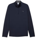 Puma Pure Grid 1/4 Zip Pullover - Deep Navy