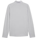 Puma Pure Grid 1/4 Zip Pullover - Platino Gray
