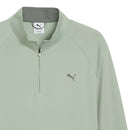 Puma Pure Grid 1/4 Zip Pullover - Soft Grass