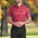 Puma Pure Love Birdies Polo Shirt - Intense Red/White Glow