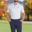 Puma Pure Love Birdies Polo Shirt - White Glow/Blue Horizon