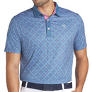 Puma Pure Monogram Polo Shirt - Blue Horizon/Mauved Out