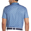 Puma Pure Monogram Polo Shirt - Blue Horizon/Mauved Out