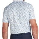 Puma Pure Monogram Polo Shirt - White Glow/Aqua Blue