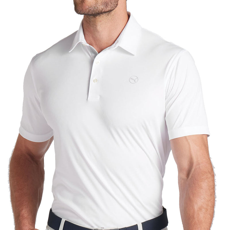 Puma Pure Solid Polo Shirt - White Glow