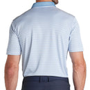 Puma Pure Stripe Polo Shirt - Zen Blue/White Glow