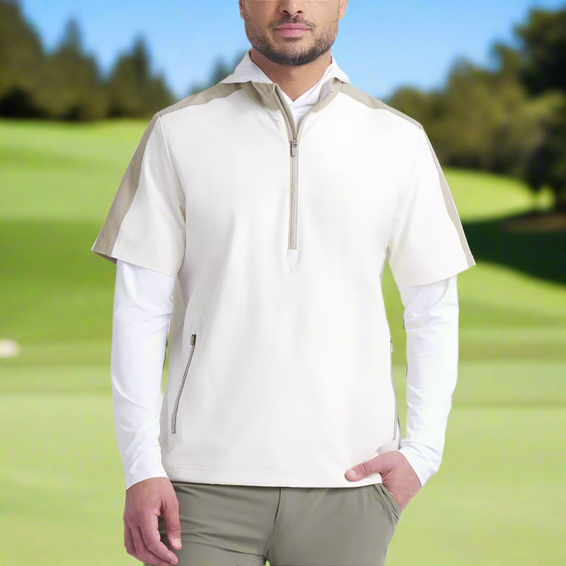 Puma Ripguard Short Sleeve Pullover - Alpine Snow