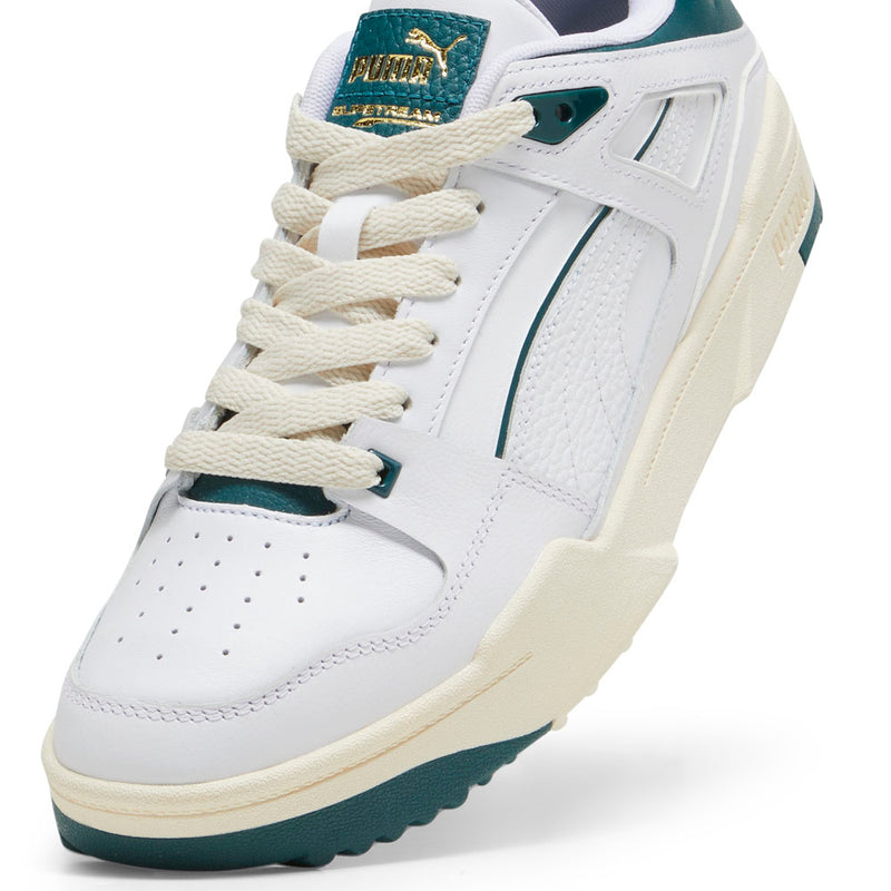Puma Slipstream G Spikeless Waterproof Shoes - White/Varsity Green