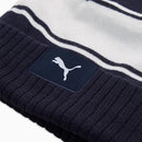 Puma Sport Pom Pom Beanie - Deep Navy/White Glow