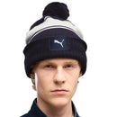 Puma Sport Pom Pom Beanie - Deep Navy/White Glow
