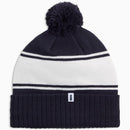 Puma Sport Pom Pom Beanie - Deep Navy/White Glow