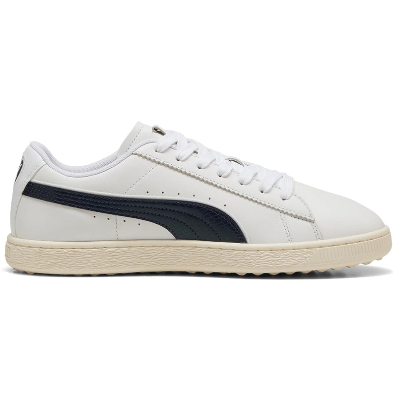Puma Suede Spikeless Shoes - Puma White/Deep Navy/Warm White