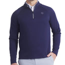 Puma Waffle Fleece 1/4 Zip Pullover - Deep Navy