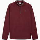 Puma Waffle Fleece 1/4 Zip Pullover - Ruby Shimmer