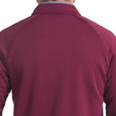 Puma Waffle Fleece 1/4 Zip Pullover - Ruby Shimmer