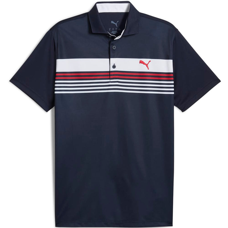 Puma West Polo Shirt - Dark Navy/White