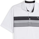 Puma West Polo Shirt - White Glow/Puma Black