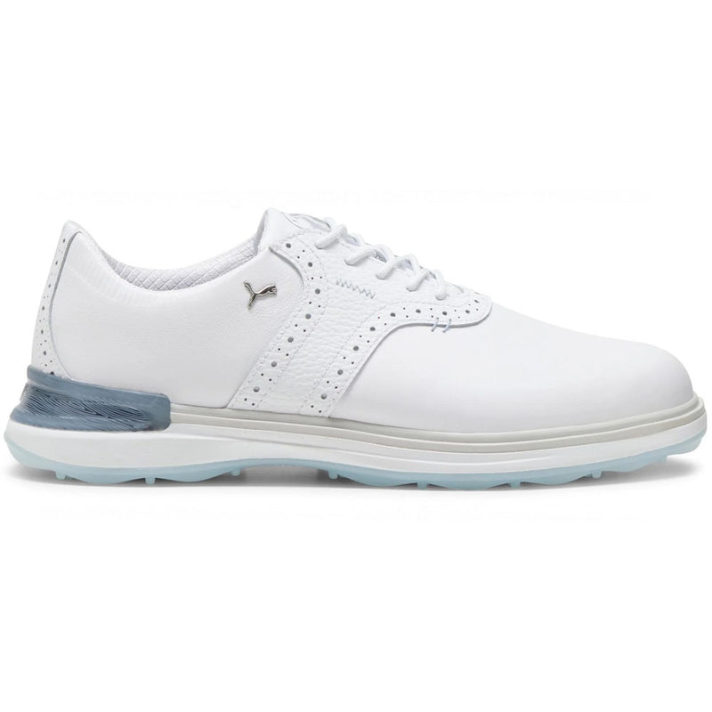 Puma Avant Spikeless Waterproof Shoes - White/Grey/Blue