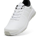 Puma Fusion Tech Spikeless Waterproof Shoes - Puma White/Glacial Grey